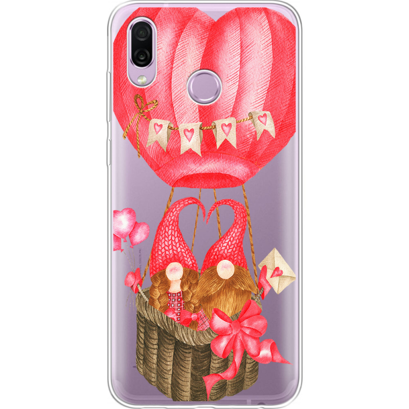 Прозрачный чехол Uprint Honor Play Valentine Dwarfs