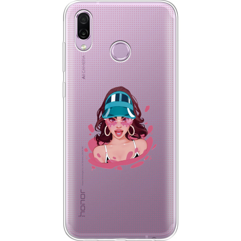 Прозрачный чехол Uprint Honor Play Selena Gomez