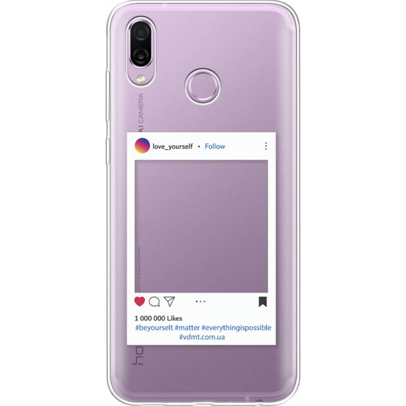 Прозрачный чехол Uprint Honor Play Insta