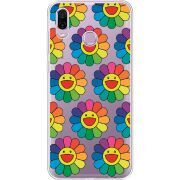 Прозрачный чехол Uprint Honor Play Hippie Flowers