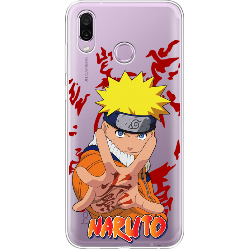 Прозрачный чехол Uprint Honor Play Naruto