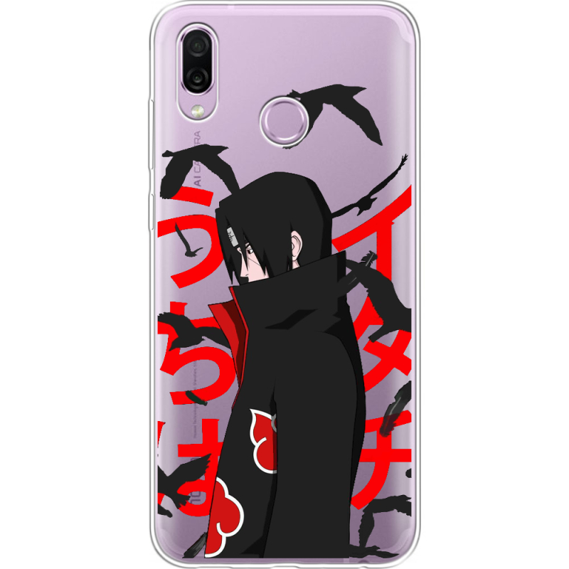 Прозрачный чехол Uprint Honor Play Учиха Итачи