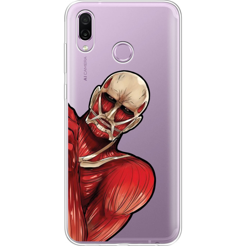 Прозрачный чехол Uprint Honor Play Титан