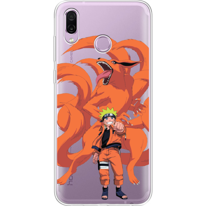 Прозрачный чехол Uprint Honor Play Naruto and Kurama