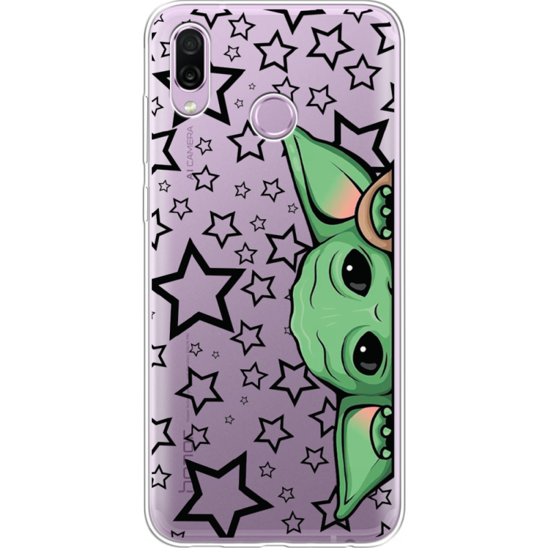 Прозрачный чехол Uprint Honor Play Baby Yoda