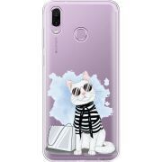 Прозрачный чехол Uprint Honor Play Cat Style
