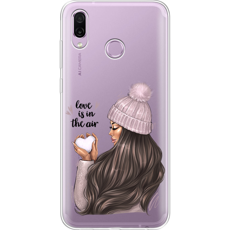 Прозрачный чехол Uprint Honor Play love is in the air