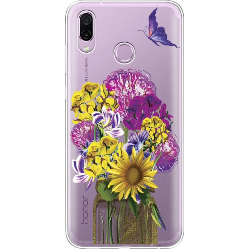 Прозрачный чехол Uprint Honor Play My Bouquet