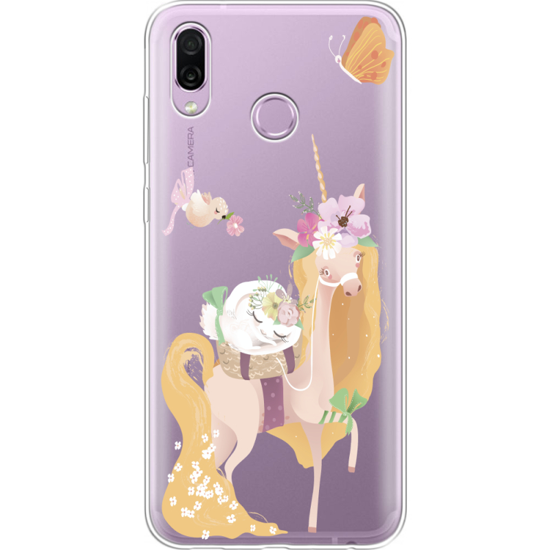 Прозрачный чехол Uprint Honor Play Uni Blonde