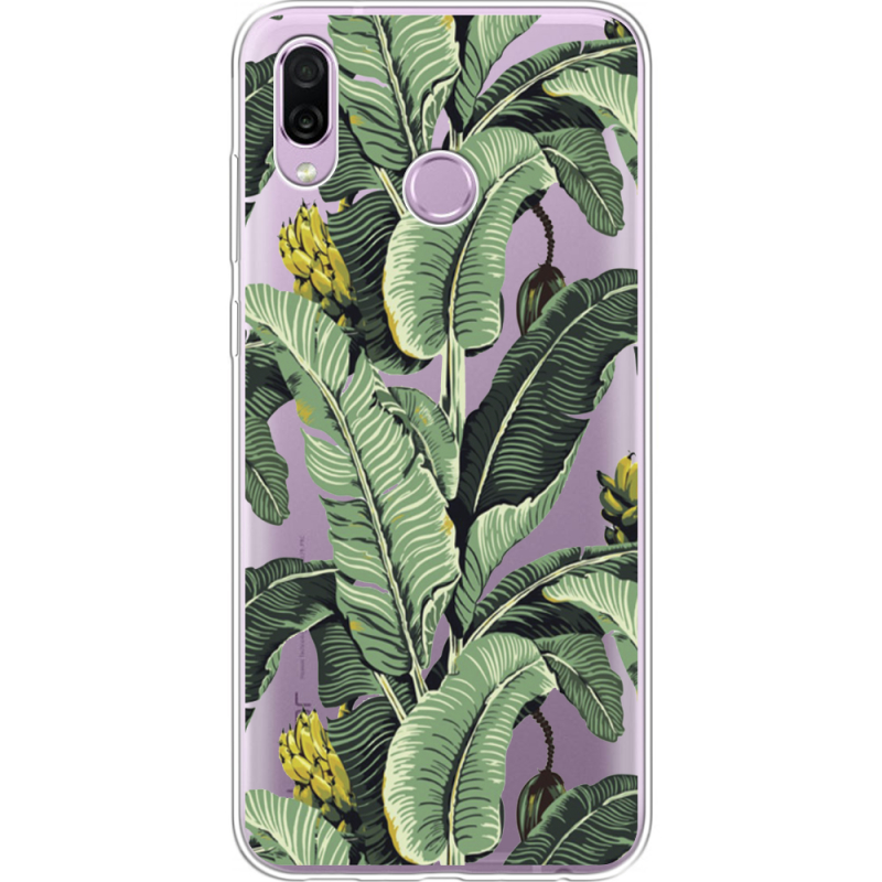 Прозрачный чехол Uprint Honor Play Banana Leaves