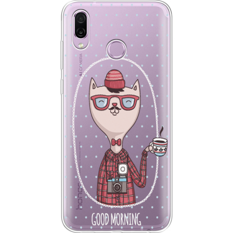 Прозрачный чехол Uprint Honor Play Good Morning