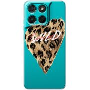 Прозорий чохол BoxFace Moto G57 Power Wild Love