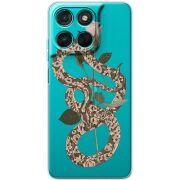 Прозорий чохол BoxFace Moto G57 Power Glamor Snake