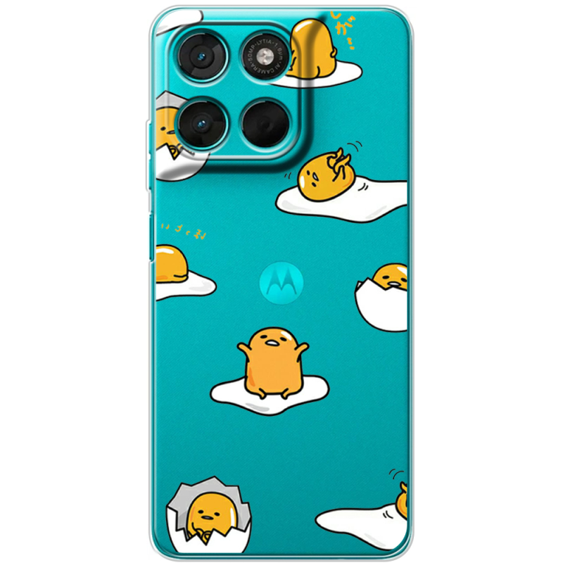 Прозорий чохол BoxFace Moto G57 Power Gudetama
