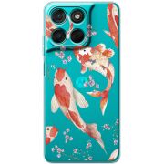 Прозорий чохол BoxFace Moto G57 Power Japanese Koi Fish