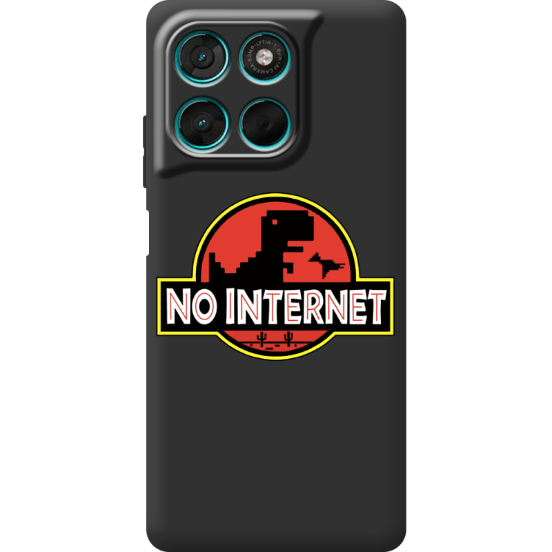 Чорний чохол BoxFace Moto G57 Power No Internet