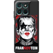 Чорний чохол BoxFace Moto G57 Power Frankisstein