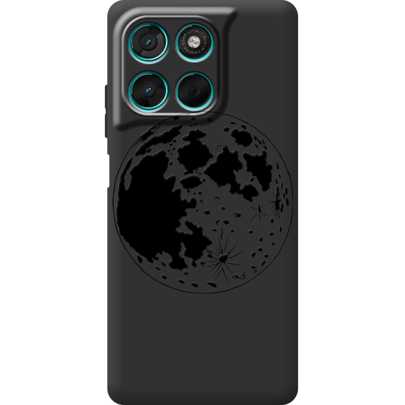 Чорний чохол BoxFace Moto G57 Power Planet