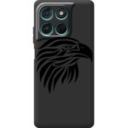Чорний чохол BoxFace Moto G57 Power Eagle