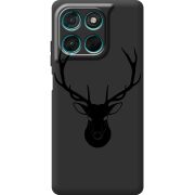 Чорний чохол BoxFace Moto G57 Power Deer