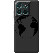 Чорний чохол BoxFace Moto G57 Power Earth