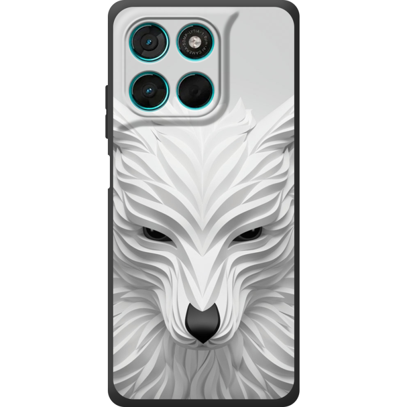 Чохол BoxFace Moto G86 Power White Wolf
