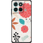 Чохол BoxFace Moto G86 Power Line Flowers