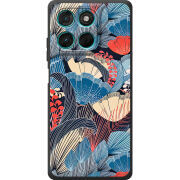 Чохол BoxFace Moto G86 Power Blue Herb