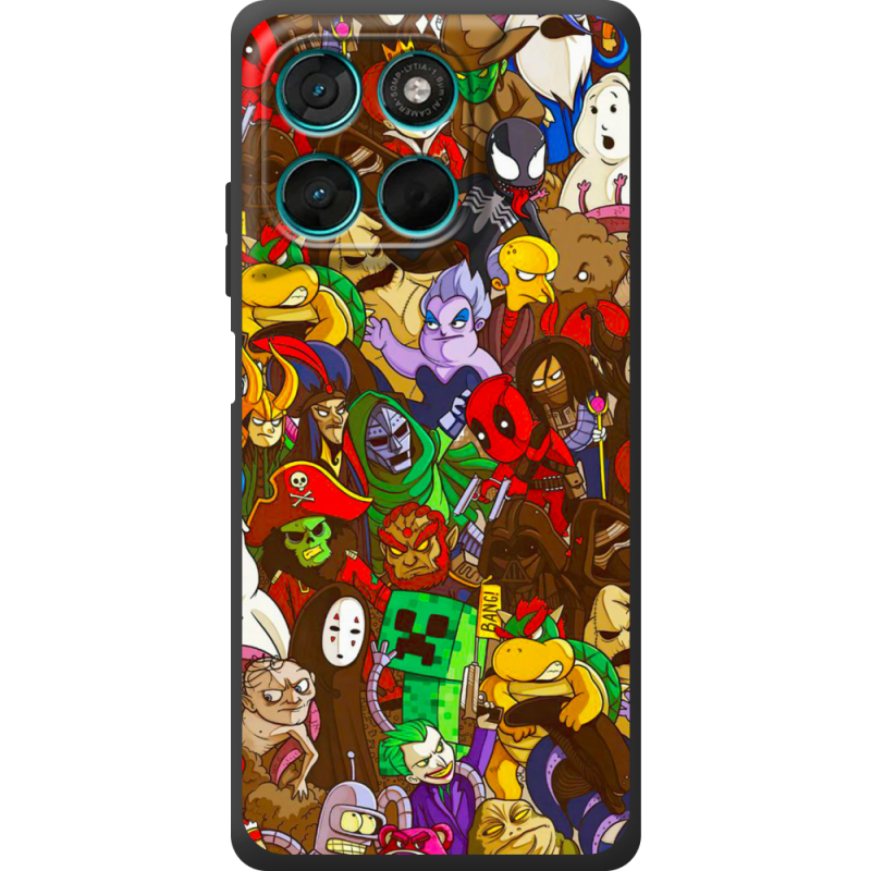 Чохол BoxFace Moto G86 Power Злодеи