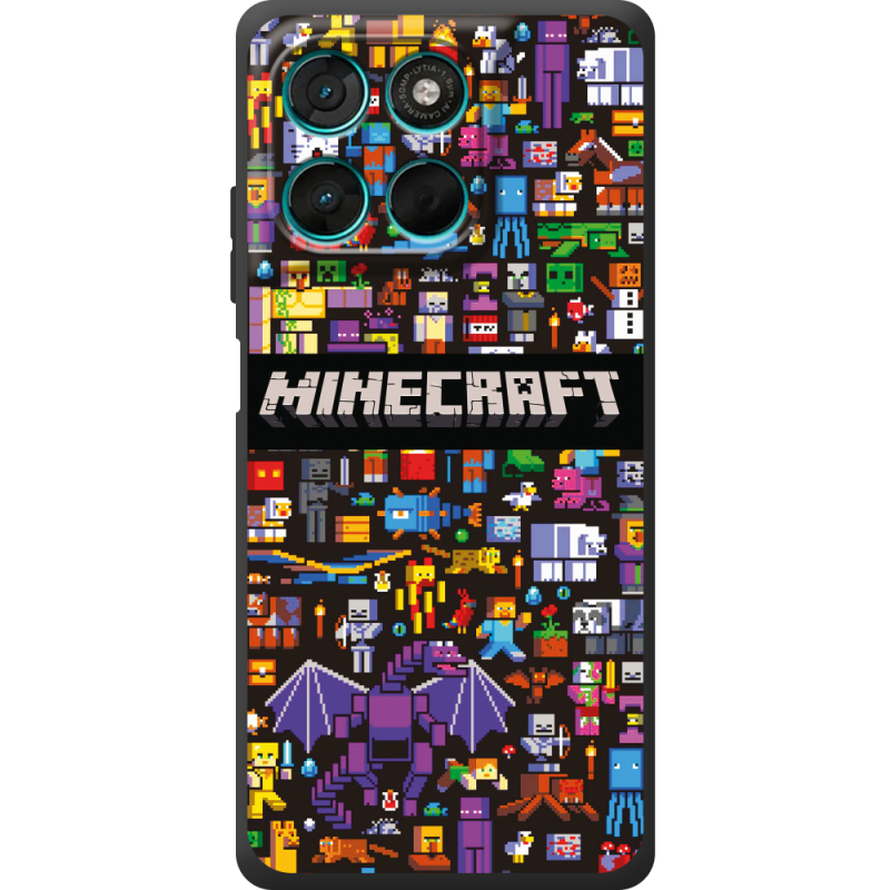 Чохол BoxFace Moto G86 Power Minecraft Mobbery