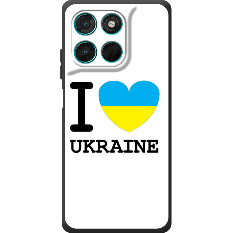 Чохол BoxFace Moto G86 Power I love Ukraine