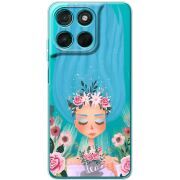 Прозорий чохол BoxFace Moto G86 Power Blue Hair