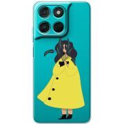 Прозорий чохол BoxFace Moto G86 Power Just a Girl