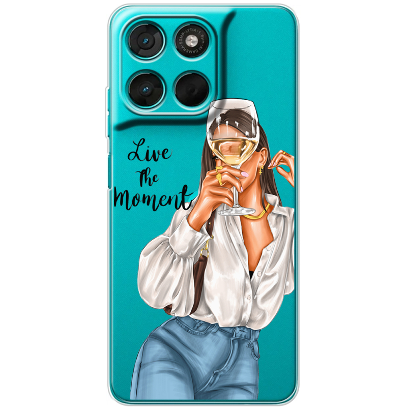 Прозорий чохол BoxFace Moto G86 Power Live The Moment