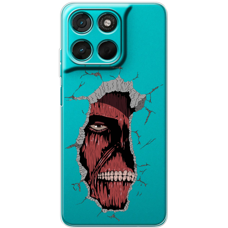 Прозорий чохол BoxFace Moto G86 Power Нападение Титана