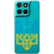 Прозорий чохол BoxFace Moto G86 Power Gold Trident