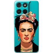 Прозорий чохол BoxFace Moto G86 Power Фрида Кало