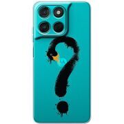 Прозорий чохол BoxFace Moto G86 Power Swan question