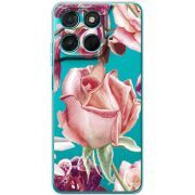 Прозорий чохол BoxFace Moto G86 Power Rose