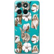 Прозорий чохол BoxFace Moto G86 Power Cotton and Rabbits