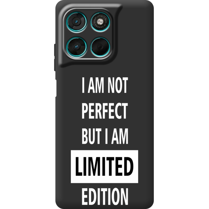 Чорний чохол BoxFace Moto G86 Power Limited Edition