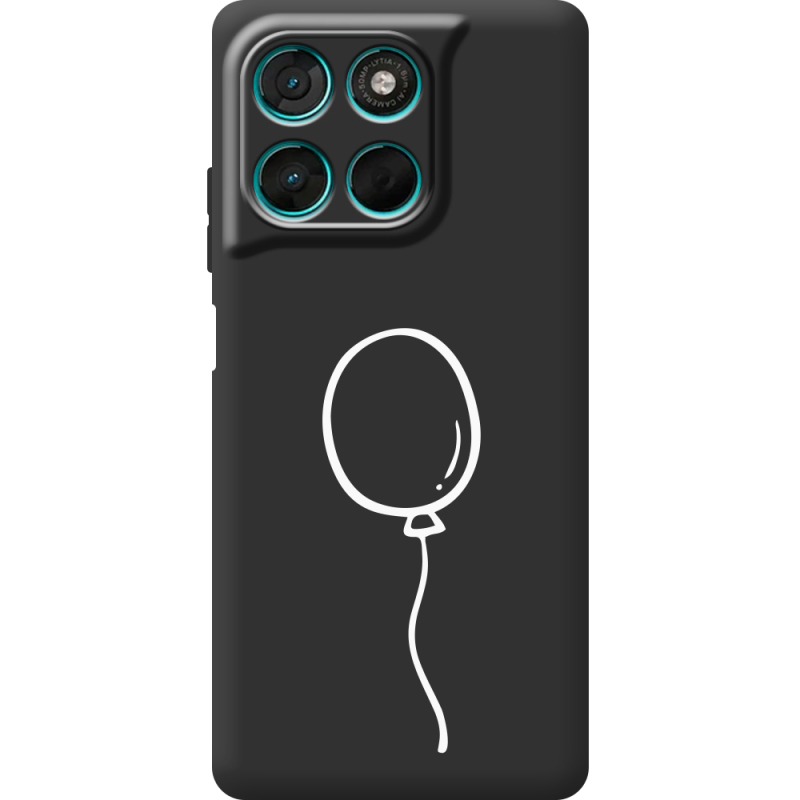 Чорний чохол BoxFace Moto G86 Power Balloon