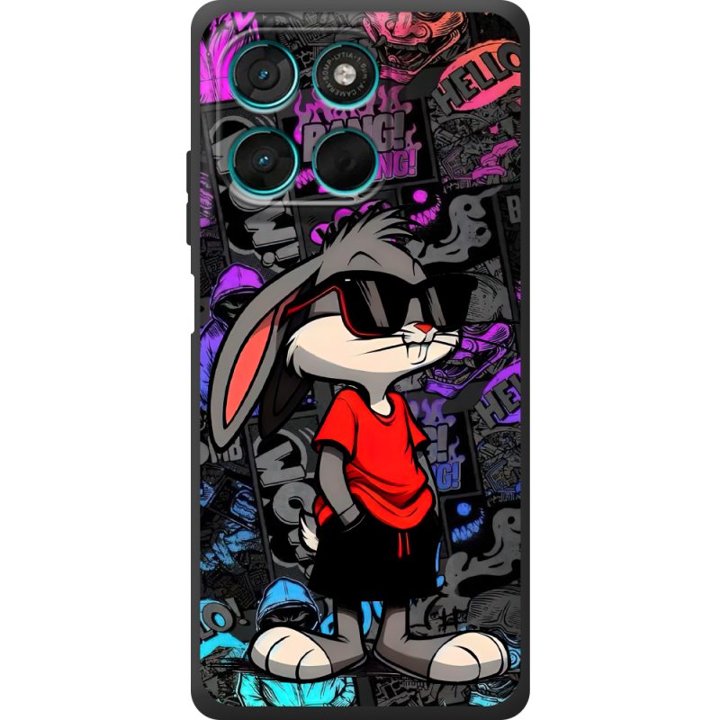 Чорний чохол BoxFace Moto G86 Power Малий вухань