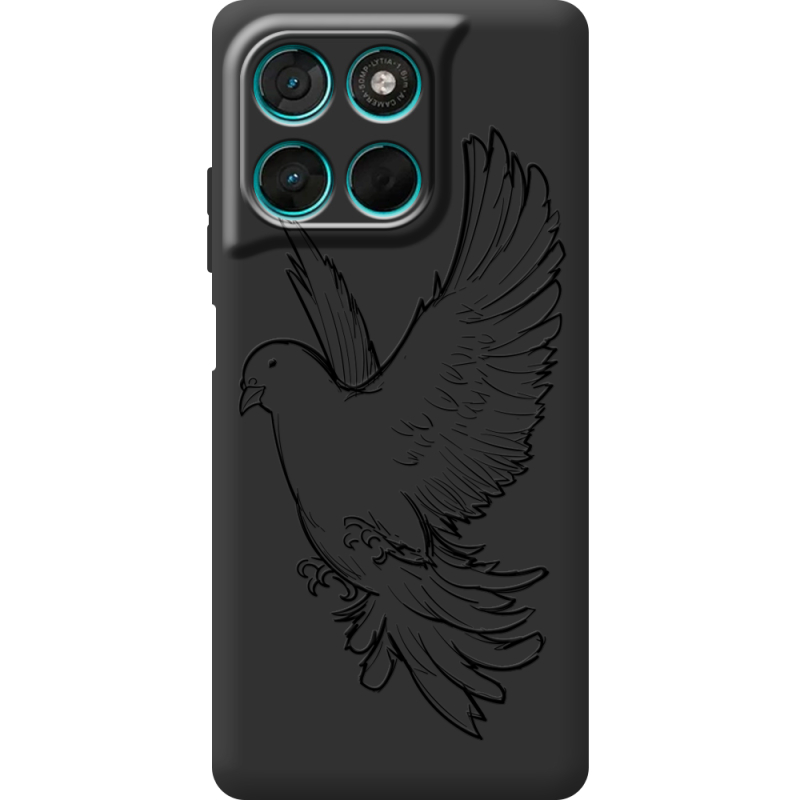 Чорний чохол BoxFace Moto G86 Power Dove