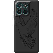 Чорний чохол BoxFace Moto G86 Power Dove