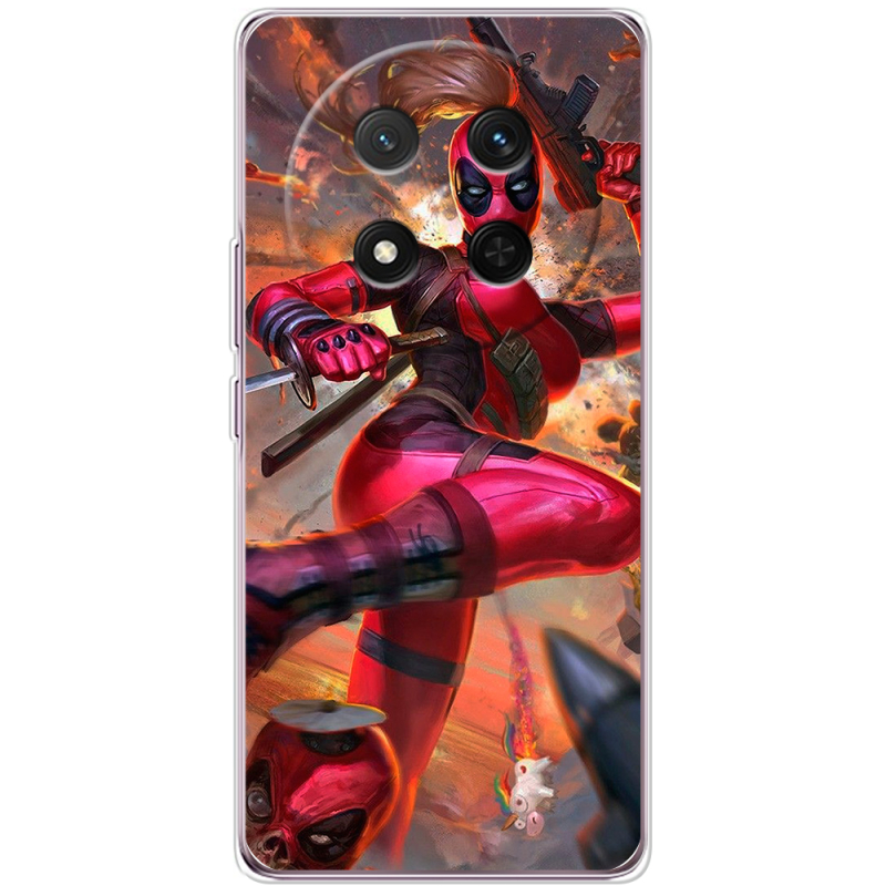 Чохол BoxFace Honor X9c Woman Deadpool
