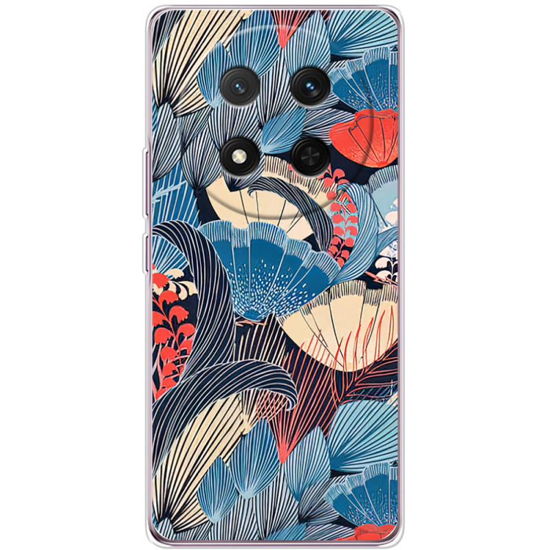 Чохол BoxFace Honor X9c Blue Herb