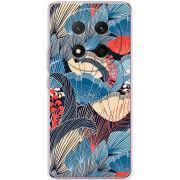 Чохол BoxFace Honor X9c Blue Herb