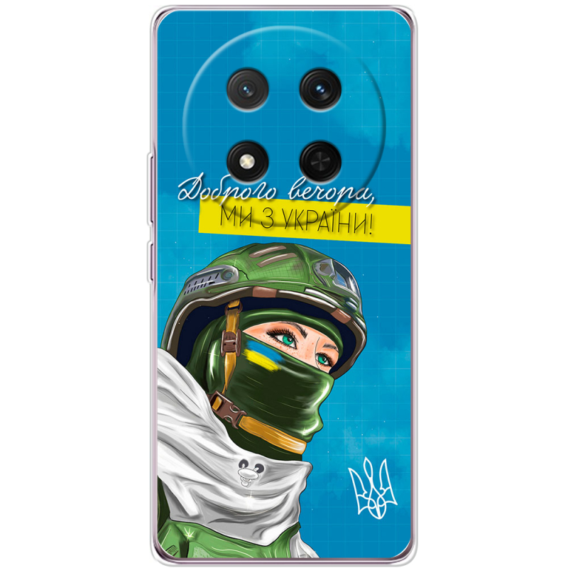 Чохол BoxFace Honor X9c Захисниця з України