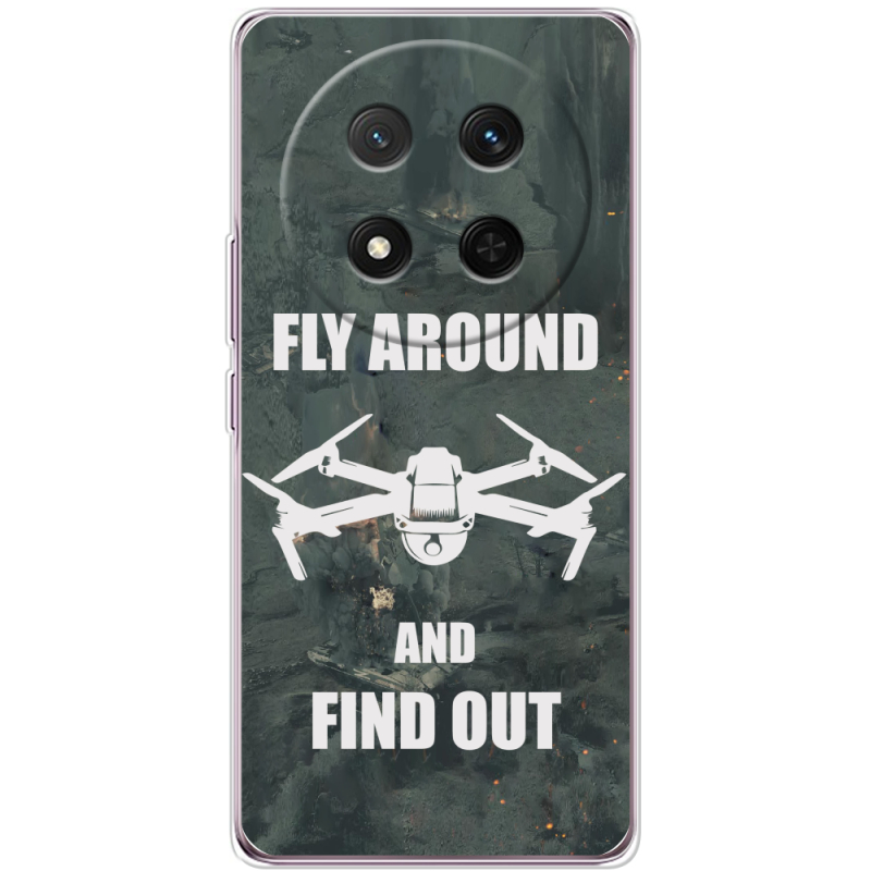 Чохол BoxFace Honor X9c Дрон Fly Around